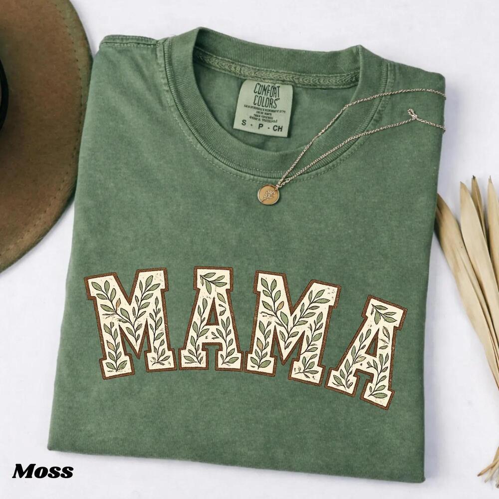 S Mama Shirt, MotherDay Gift, Floral Mom Shirt